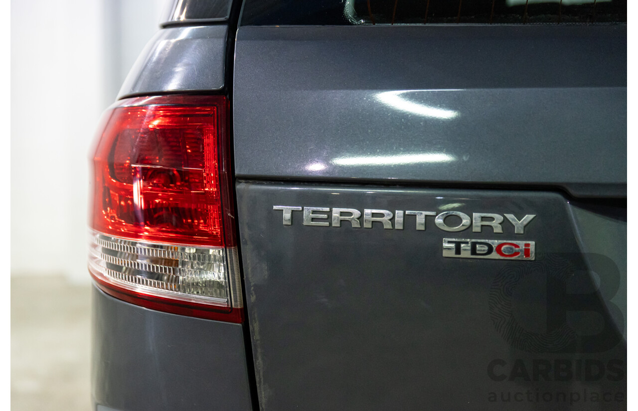 5/2014 Ford Territory TX (RWD) SZ 4d Wagon Smoke Grey Metallic Turbo Diesel 2.7L