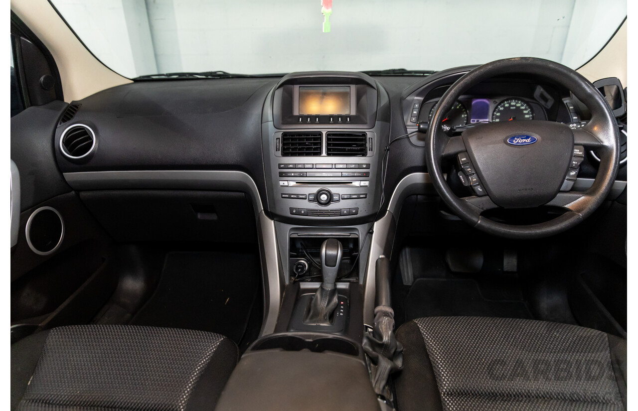 5/2014 Ford Territory TX (RWD) SZ 4d Wagon Smoke Grey Metallic Turbo Diesel 2.7L