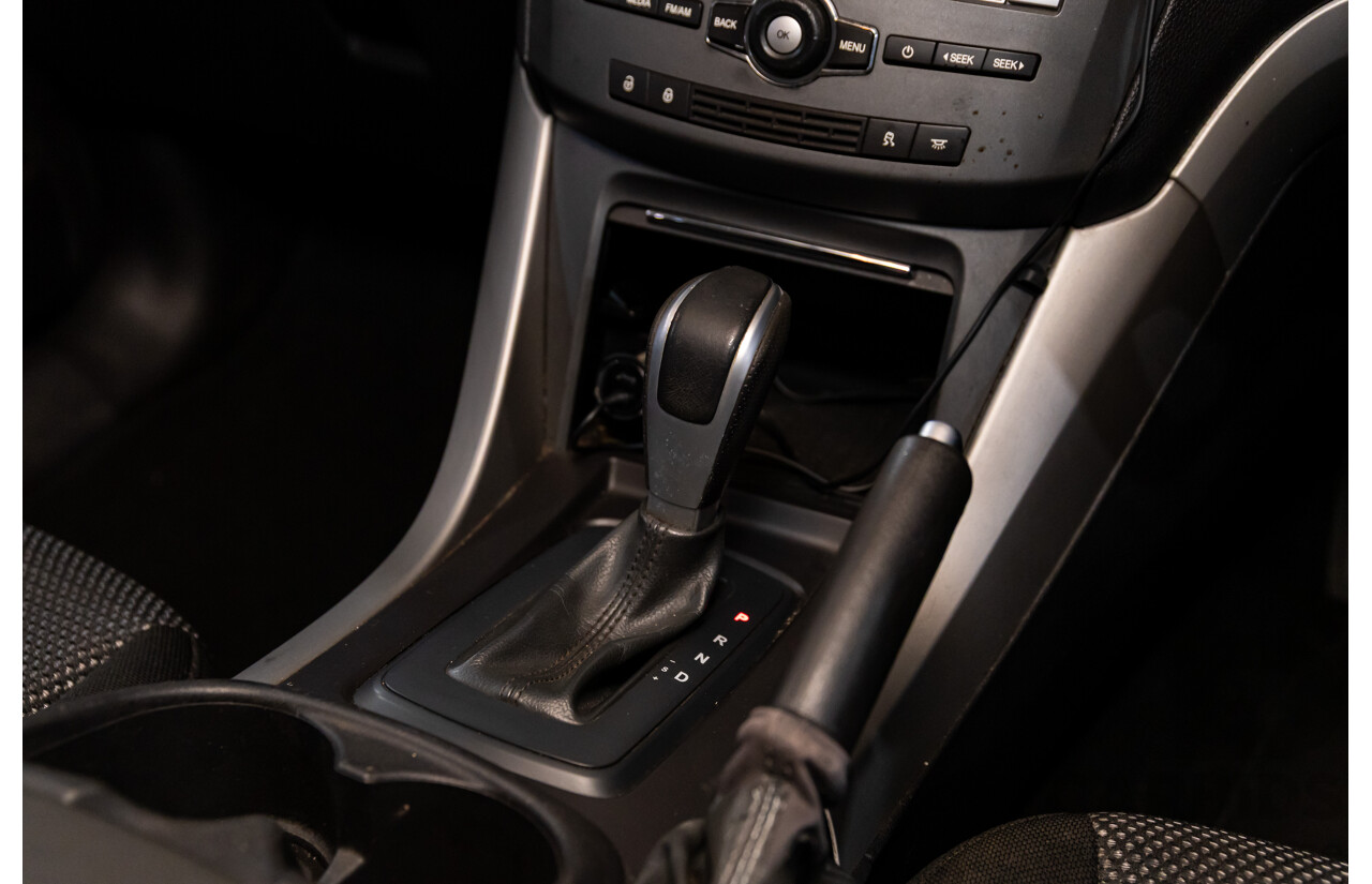 5/2014 Ford Territory TX (RWD) SZ 4d Wagon Smoke Grey Metallic Turbo Diesel 2.7L