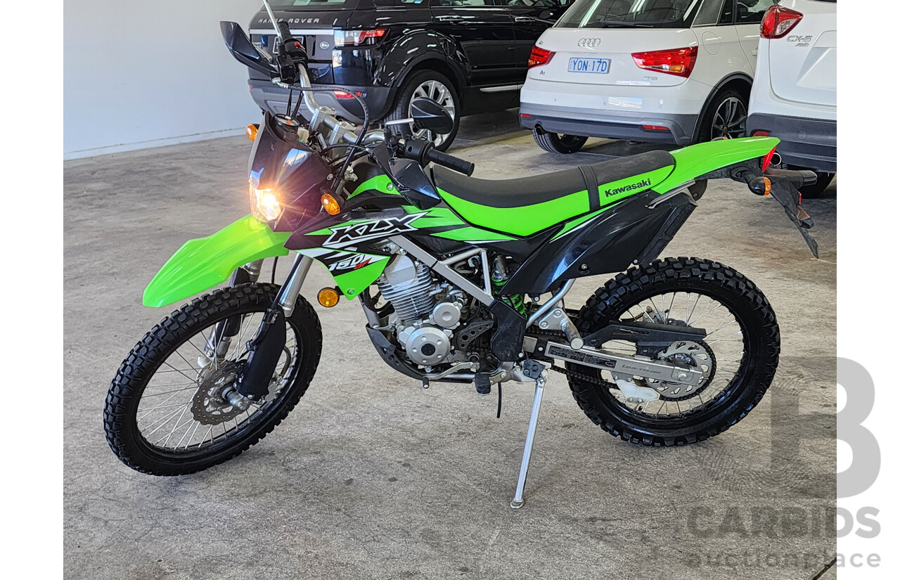 01/2017 Manual Kawasaki 150cc KLX150BF ENDURO Bike Green