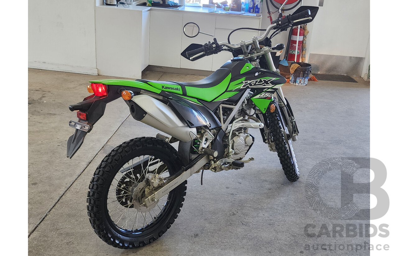01/2017 Manual Kawasaki 150cc KLX150BF ENDURO Bike Green