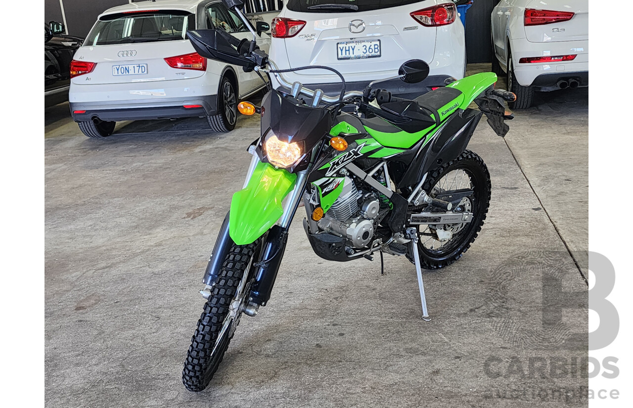 01/2017 Manual Kawasaki 150cc KLX150BF ENDURO Bike Green