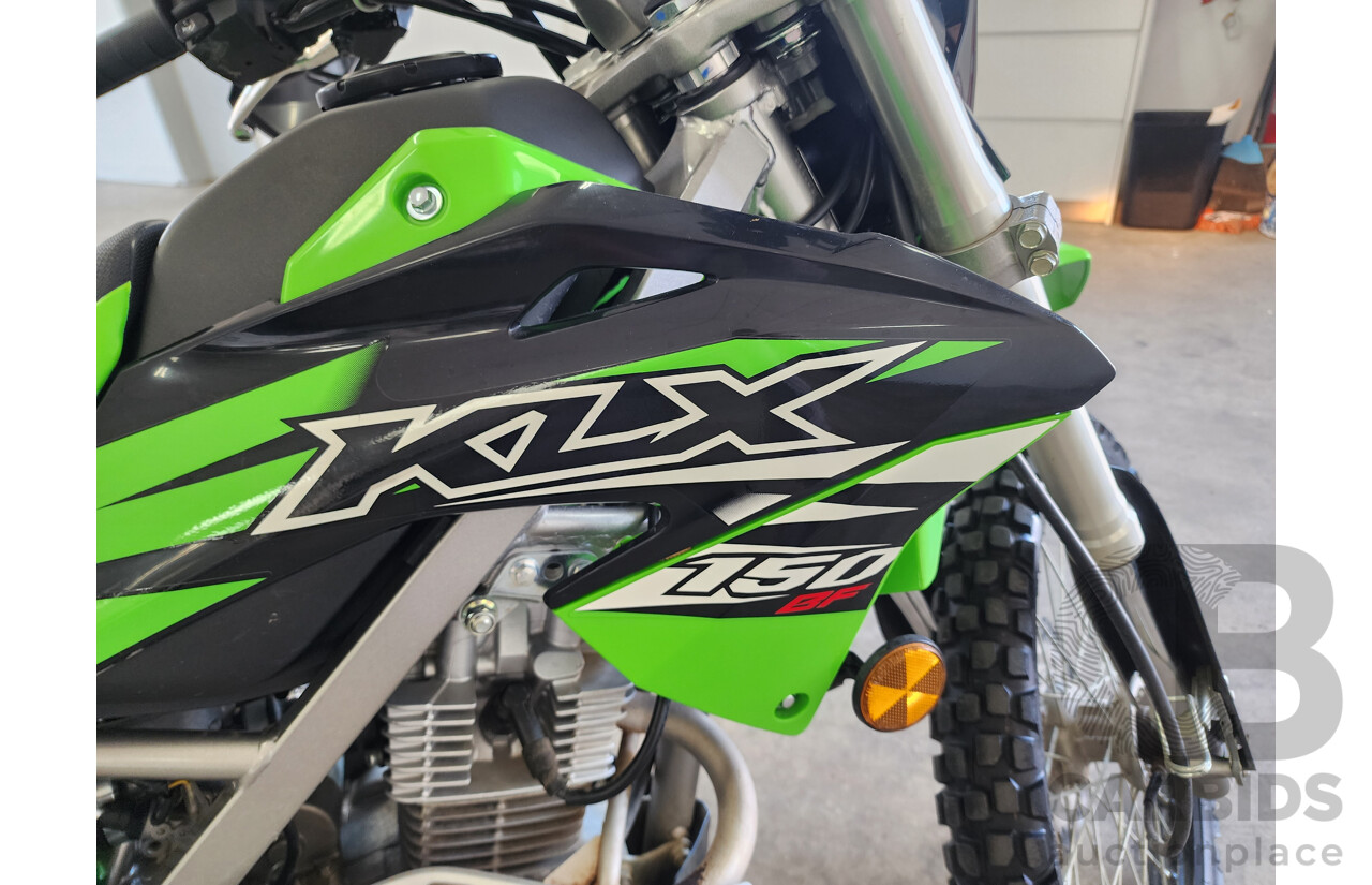 01/2017 Manual Kawasaki 150cc KLX150BF ENDURO Bike Green
