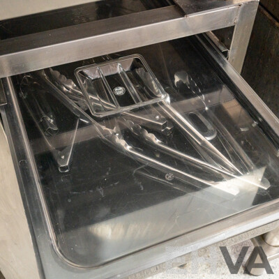 Rational Electric Combi Oven with Stand and Utensils