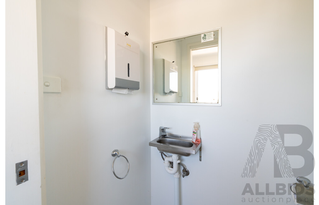 Alvannex Pty Ltd Demountable/Movable Building with Accessibility Ramp - Office Building