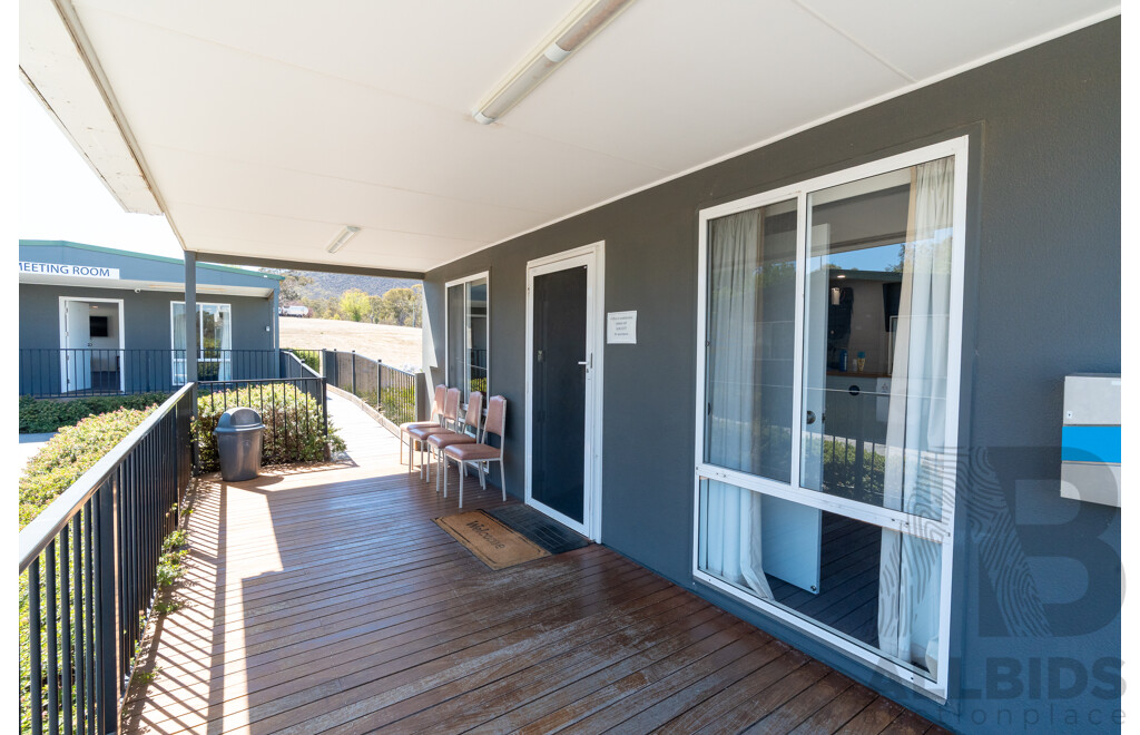 Alvannex Pty Ltd Demountable/Movable Building with Accessibility Ramp - Office Building