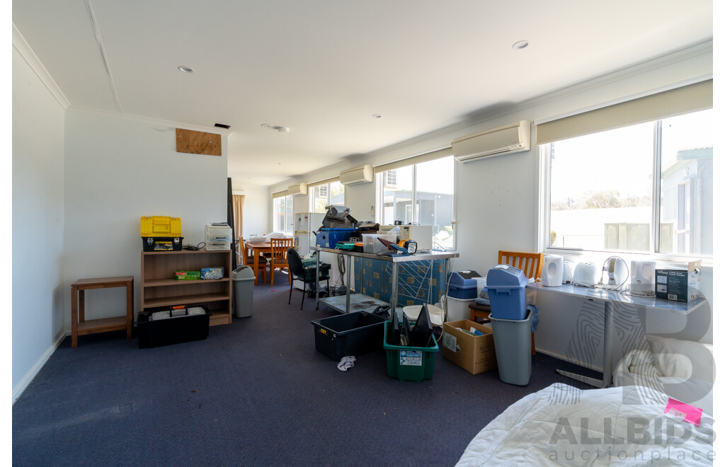 Alvannex Pty Ltd Demountable/Movable Building with Accessibility Ramp - Office Building