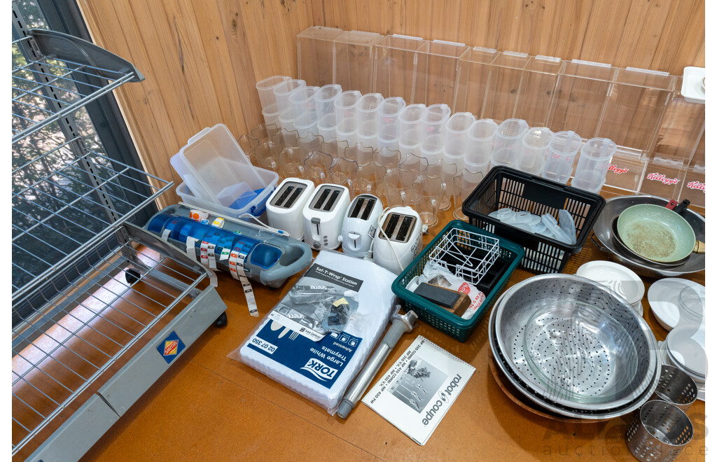 Selection of Food Service and Food Preparation Equipment with Mobie Display Rack