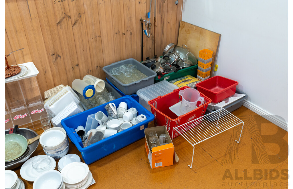 Selection of Food Service and Food Preparation Equipment with Mobie Display Rack