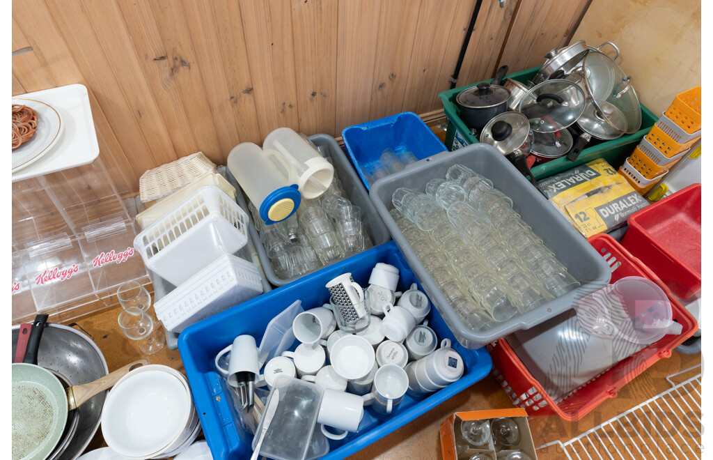 Selection of Food Service and Food Preparation Equipment with Mobie Display Rack