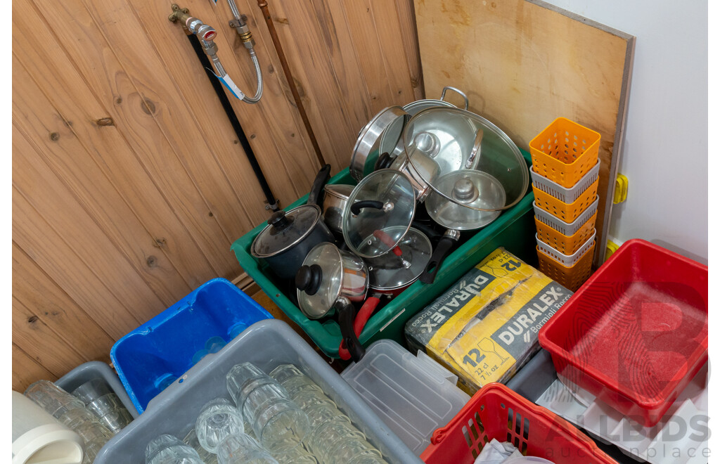 Selection of Food Service and Food Preparation Equipment with Mobie Display Rack