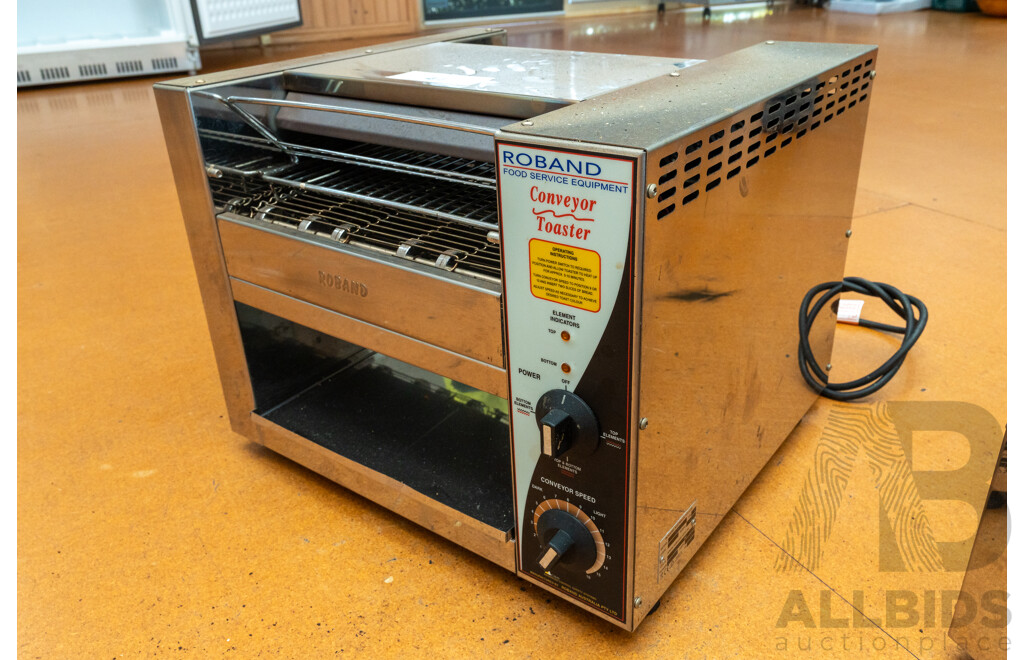 Roband Commercial Electric Conveyor Toaster - TCR15