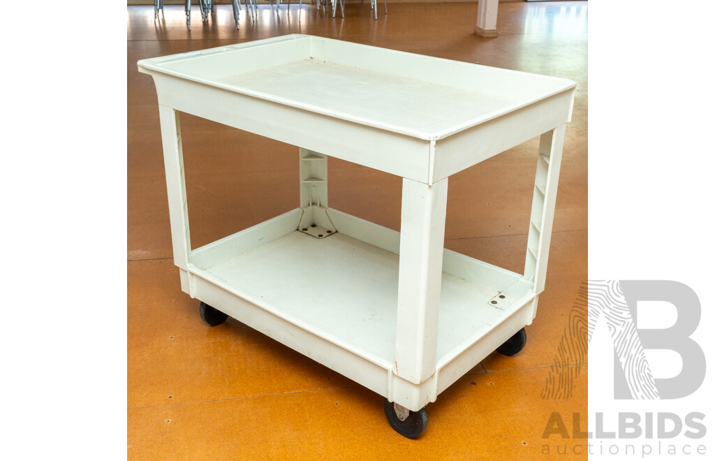 Rubbermaid Two Tier Gastronomy Trolley