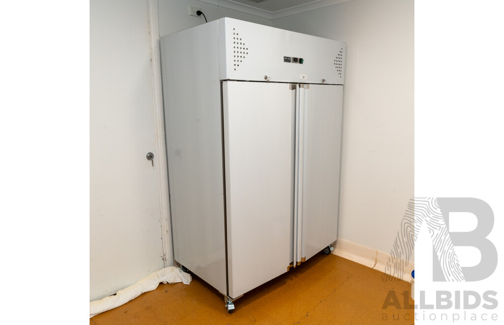 Chill-O-Matic Litre Two Door Stainless Steel Upright Commercial Freezer - CWX-GN1200BT