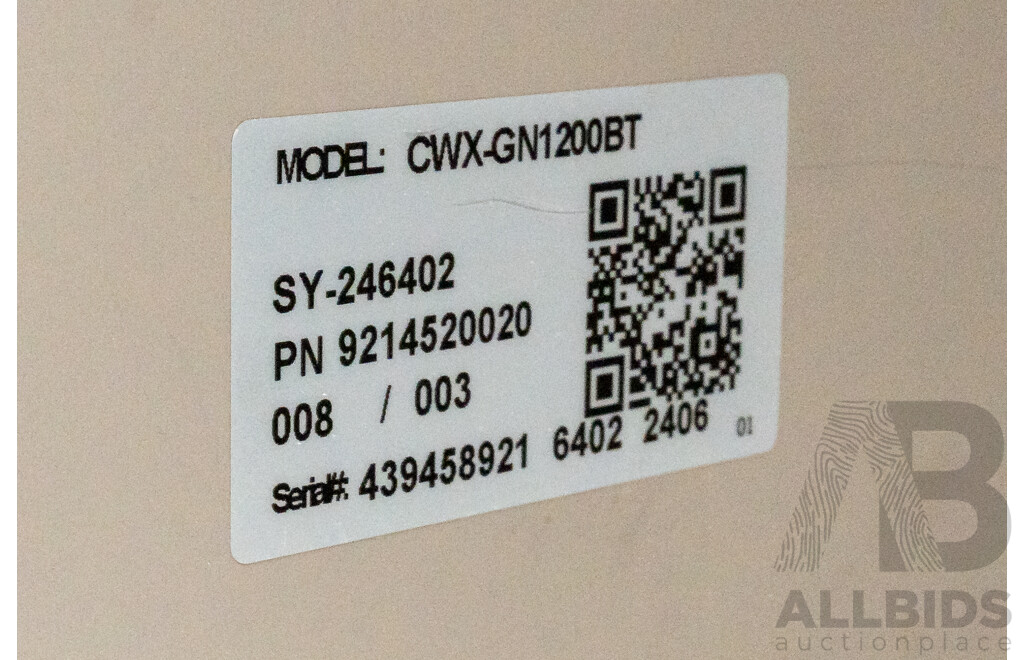 Chill-O-Matic Litre Two Door Stainless Steel Upright Commercial Freezer - CWX-GN1200BT