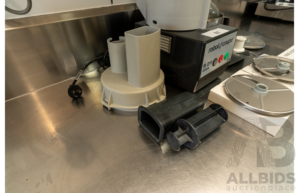 Robot Coupe Electric Food Processor, Cutter and Vegetable Slicer - R211 Ultra