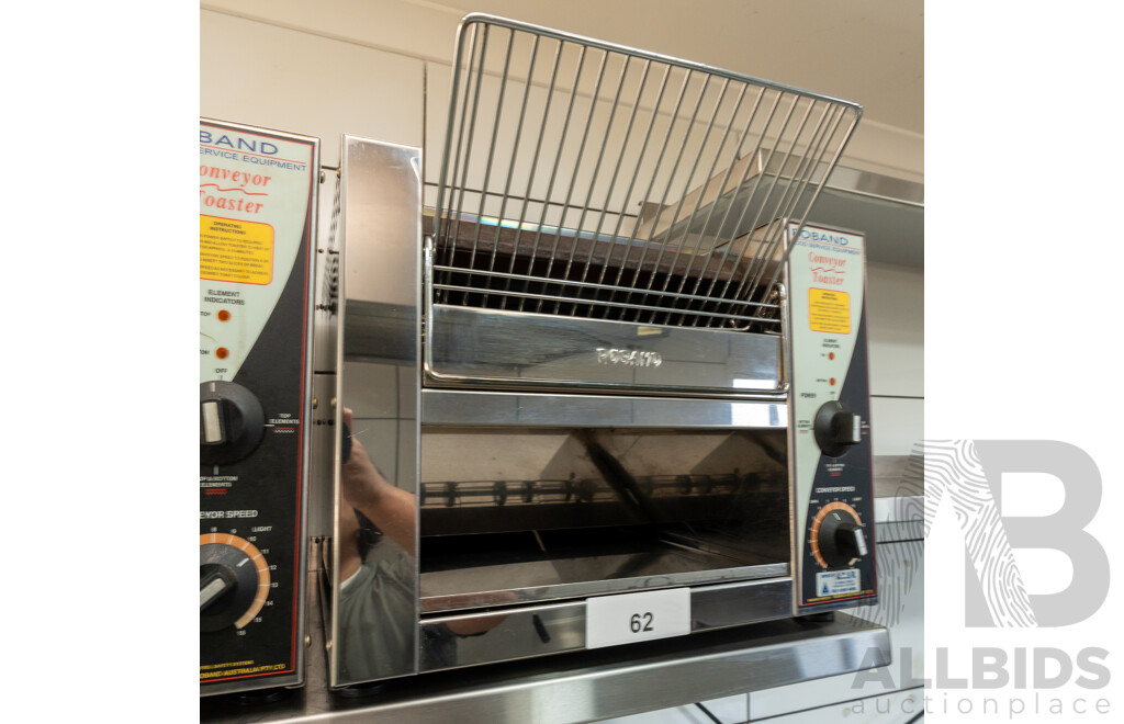 Roband Commercial Electric Conveyor Toaster - TCR15
