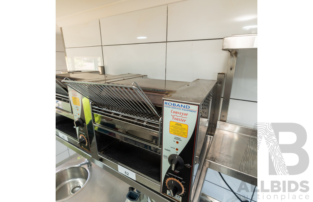 Roband Commercial Electric Conveyor Toaster - TCR15