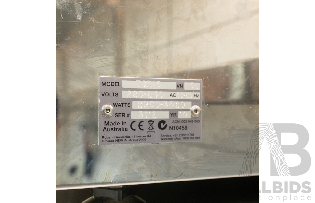 Roband Commercial Electric Conveyor Toaster - TCR15