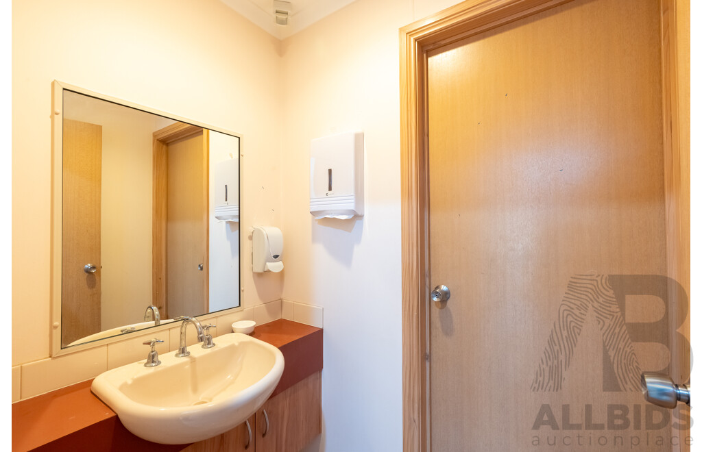 Alvannex Pty Ltd Demountable/Movable Building with Verandah, Steps and Accessibility Ramp - Dining Hall