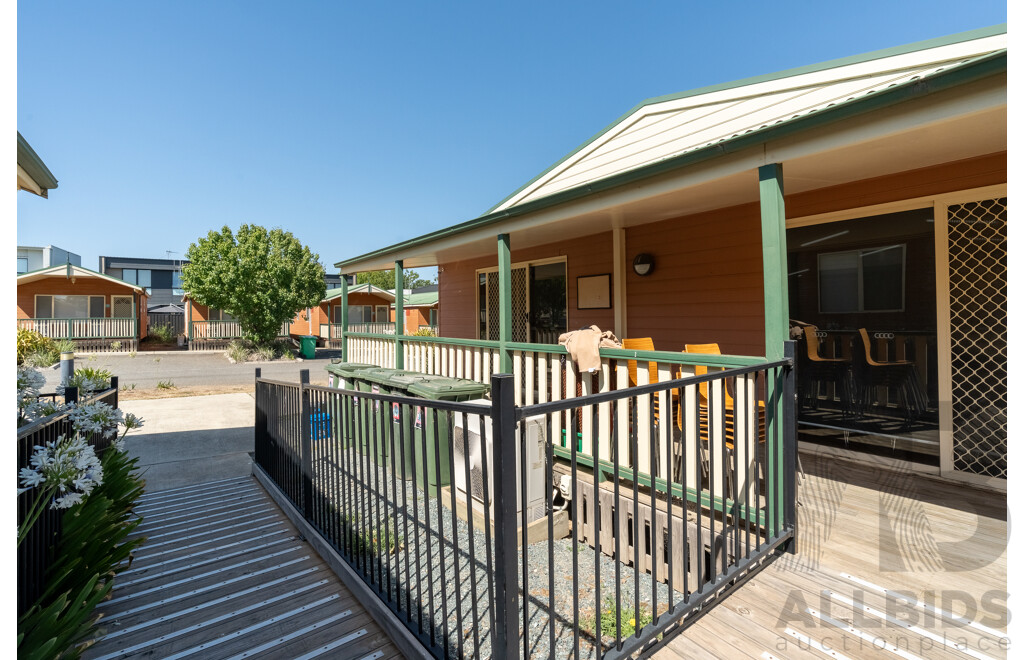 Alvannex Pty Ltd Demountable/Movable Building with Verandah, Steps and Accessibility Ramp - Dining Hall