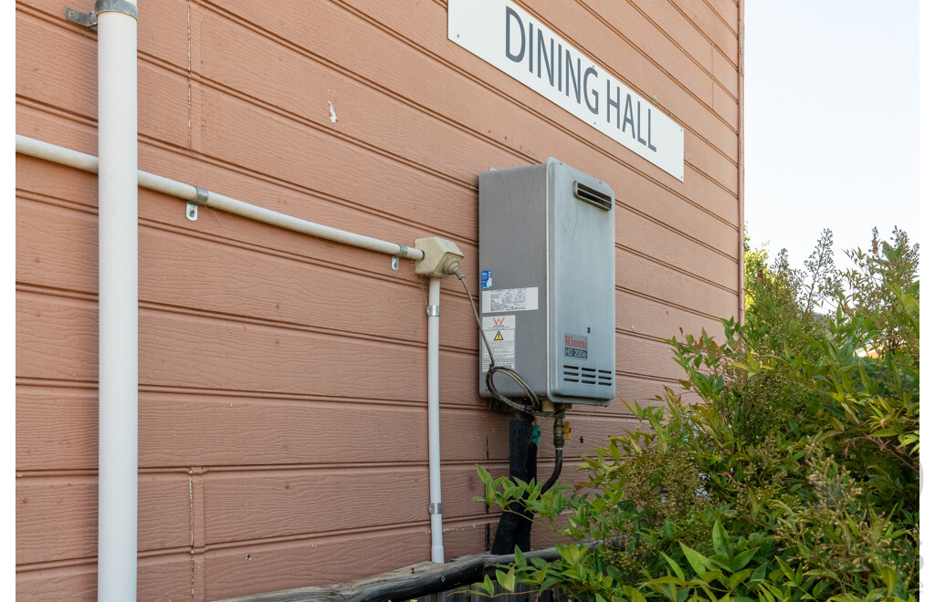 Alvannex Pty Ltd Demountable/Movable Building with Verandah, Steps and Accessibility Ramp - Dining Hall