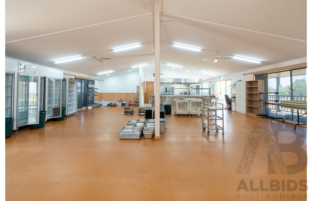 Alvannex Pty Ltd Demountable/Movable Building with Verandah, Steps and Accessibility Ramp - Dining Hall