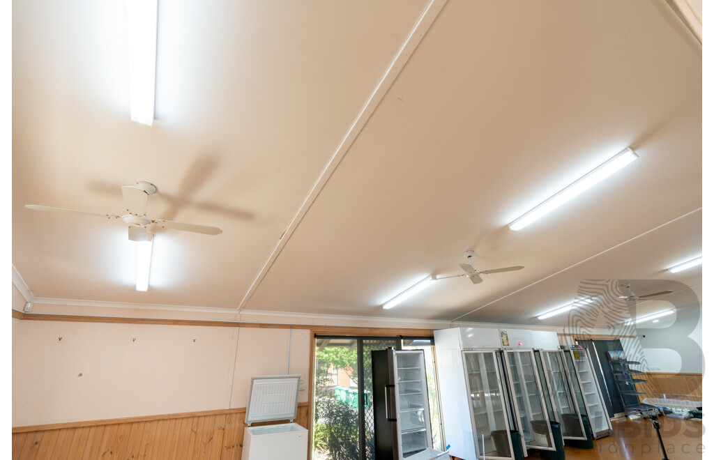 Alvannex Pty Ltd Demountable/Movable Building with Verandah, Steps and Accessibility Ramp - Dining Hall