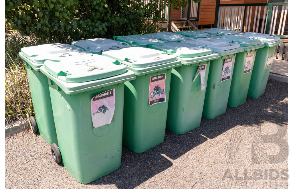 250 Litre Wheelie Bins - Lot of 10