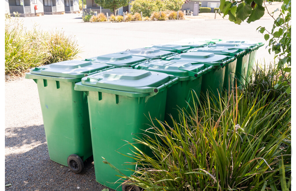 250 Litre Wheelie Bins - Lot of 10