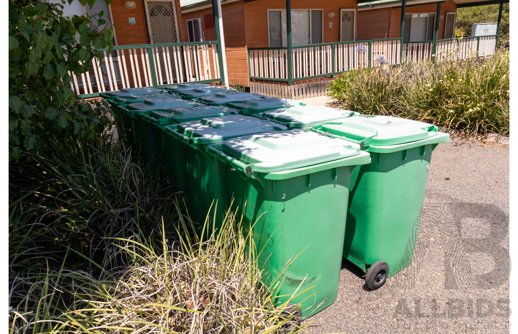 250 Litre Wheelie Bins - Lot of 10