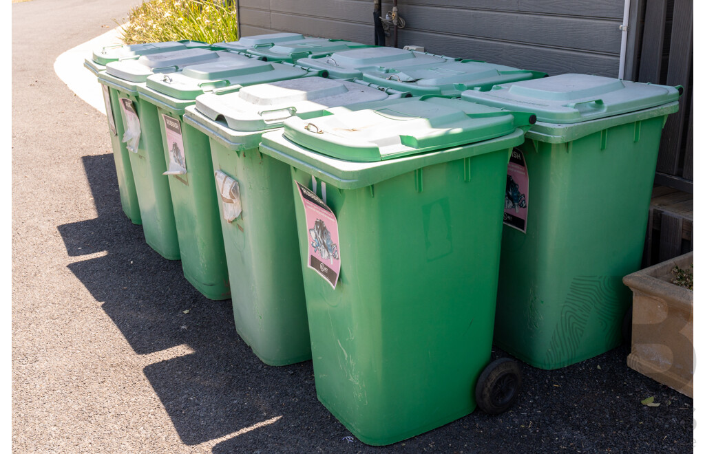 250 Litre Wheelie Bins - Lot of 10