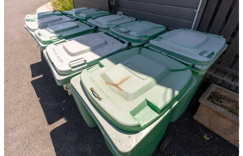 250 Litre Wheelie Bins - Lot of 10