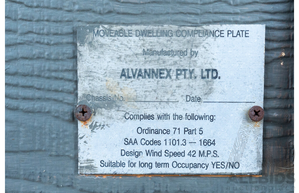 Alvannex Pty Ltd Demountable/Movable Dwelling - 36 Square Meters - Cabin 6