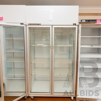 Skope 1000 Litre Two Door Upright Commercial Display Refrigerator - TME1000-H