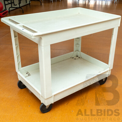 Rubbermaid Two Tier Gastronomy Trolley