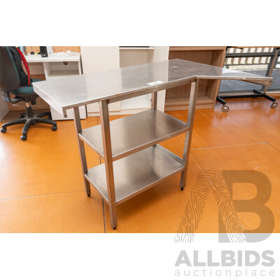 Custom Built Stainless Steel Bench