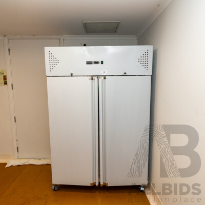 Chill-O-Matic Litre Two Door Stainless Steel Upright Commercial Freezer - CWX-GN1200BT