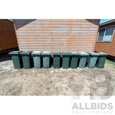 Nylex 120 Litre Wheelie Bins - Lot of 10