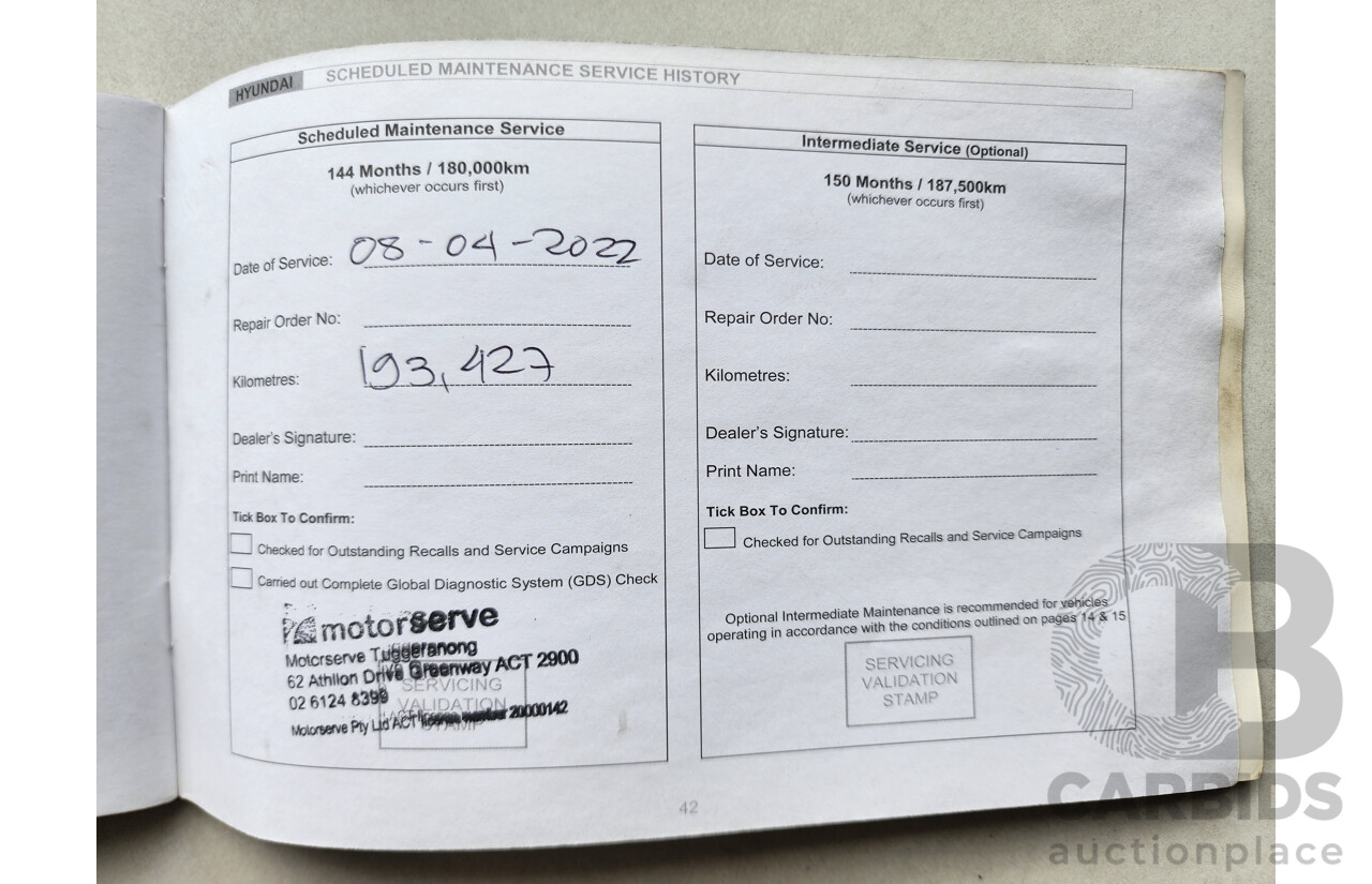 3/2011 Hyundai i30 SX FD MY11 5d Hatchback Blue 2.0L