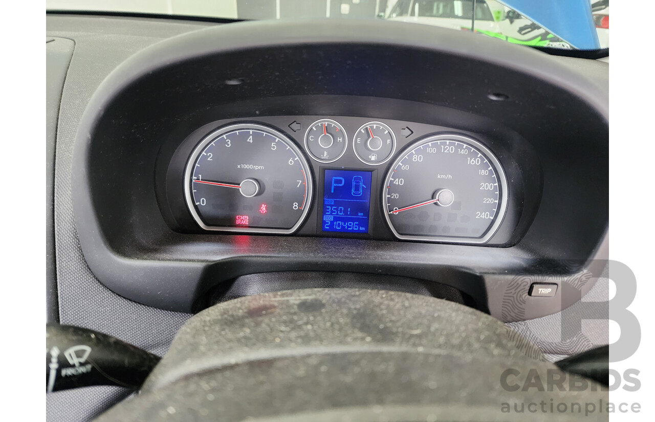 3/2011 Hyundai i30 SX FD MY11 5d Hatchback Blue 2.0L