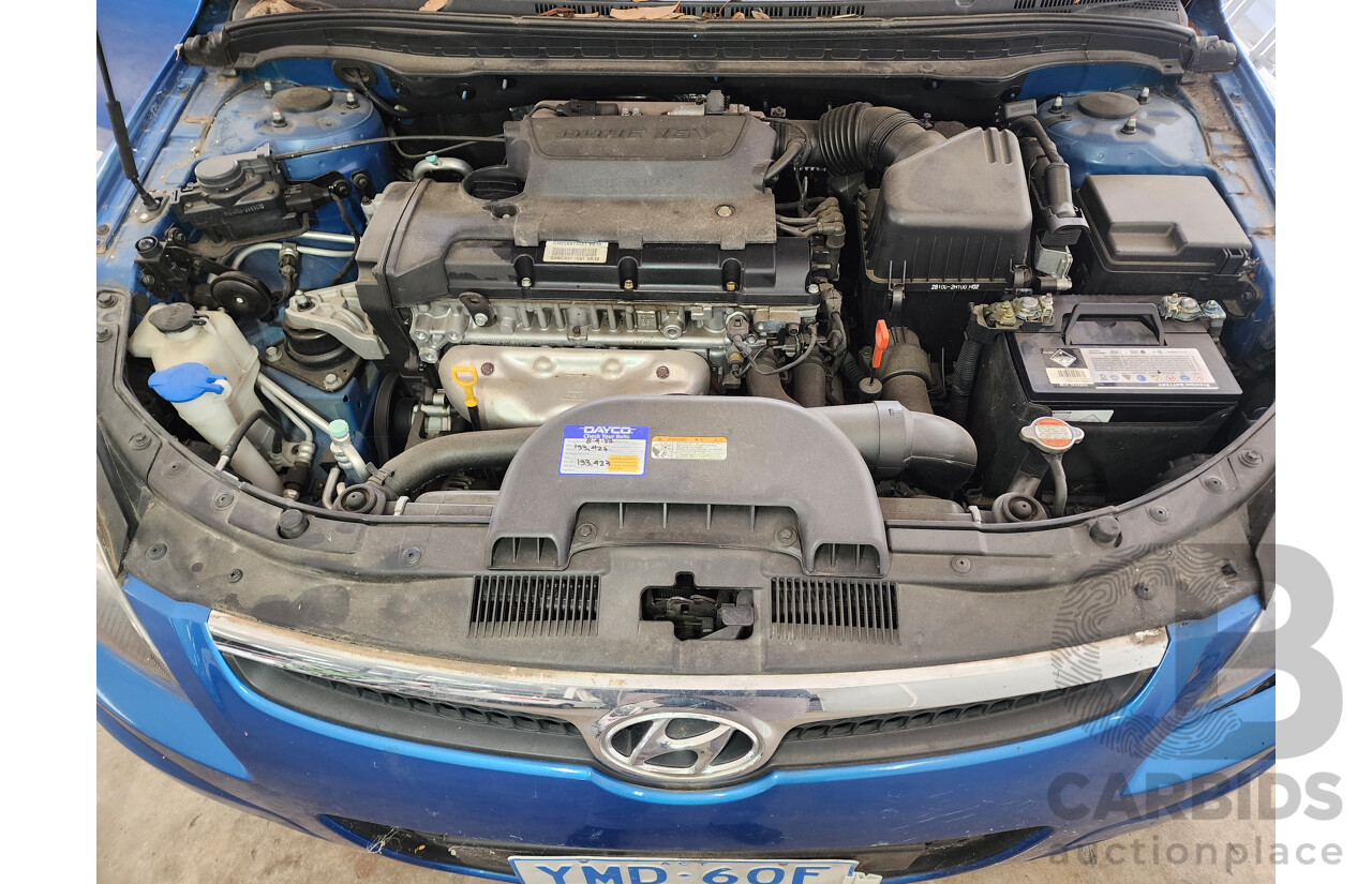 3/2011 Hyundai i30 SX FD MY11 5d Hatchback Blue 2.0L