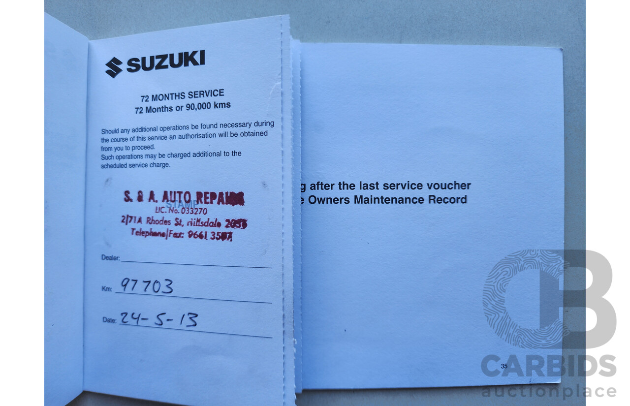 6/2009 Suzuki Grand Vitara (4x4) JT MY08 UPGRADE 4d Wagon White 2.4L