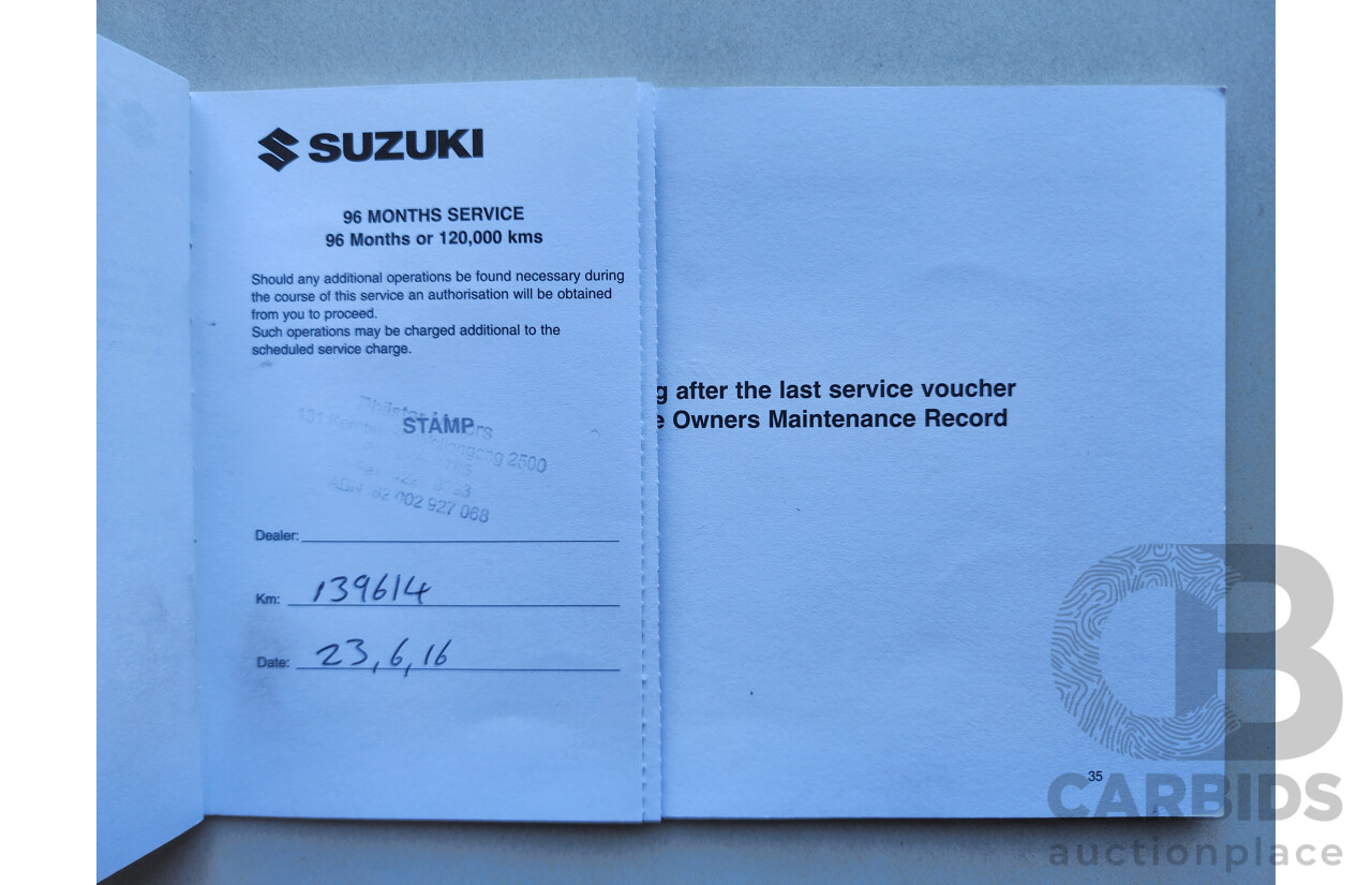 6/2009 Suzuki Grand Vitara (4x4) JT MY08 UPGRADE 4d Wagon White 2.4L