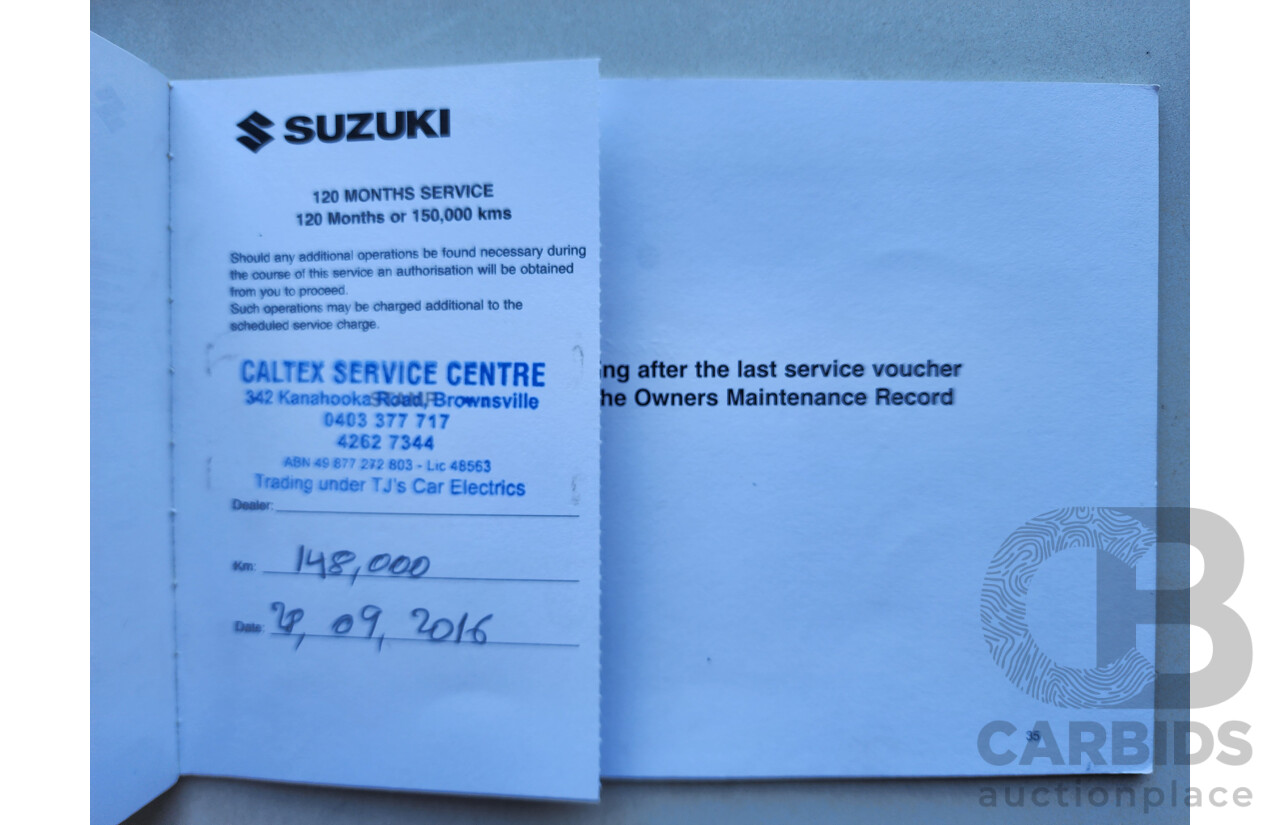 6/2009 Suzuki Grand Vitara (4x4) JT MY08 UPGRADE 4d Wagon White 2.4L