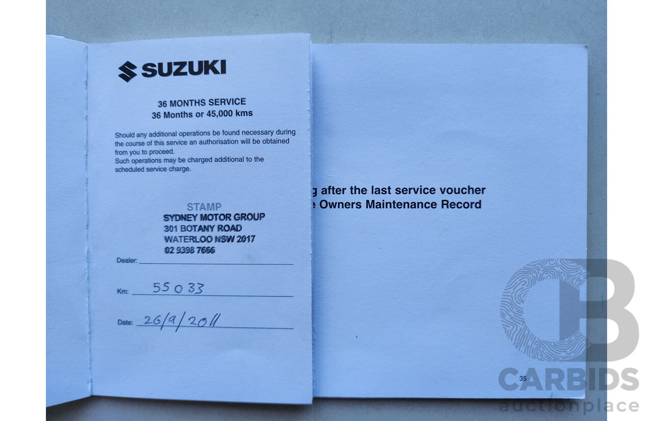 6/2009 Suzuki Grand Vitara (4x4) JT MY08 UPGRADE 4d Wagon White 2.4L