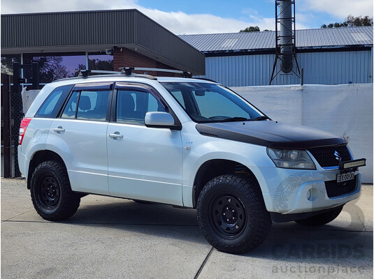6/2009 Suzuki Grand Vitara (4x4) JT MY08 UPGRADE 4d Wagon White 2.4L