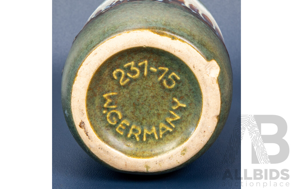 Small West German Scheurich Fat Lava Glaze Vase