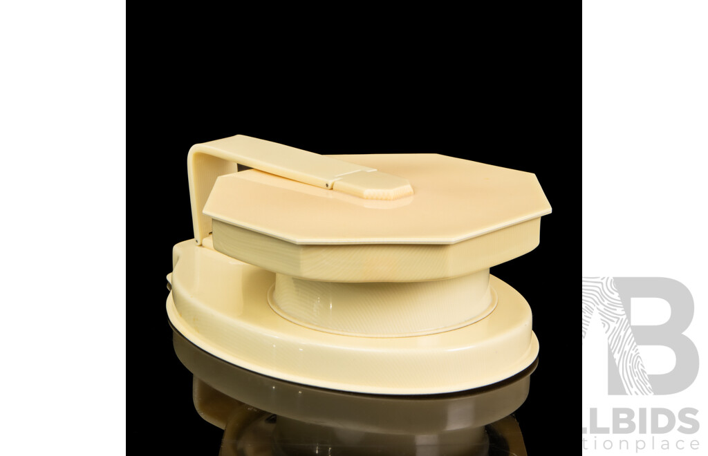 Art Deco Xylonite Traveling Make Up Mirror