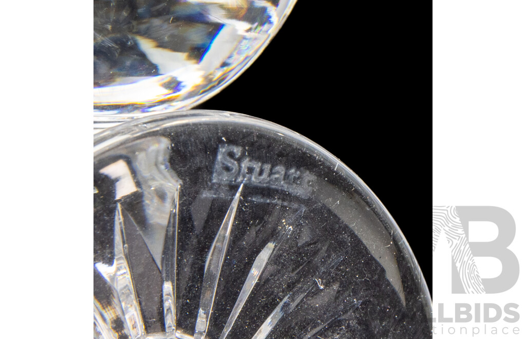 Collection of Various Crystal Glassware